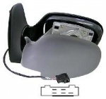 Ford Galaxy [00-06] Complete Electric Adjust Mirror Unit - Primed